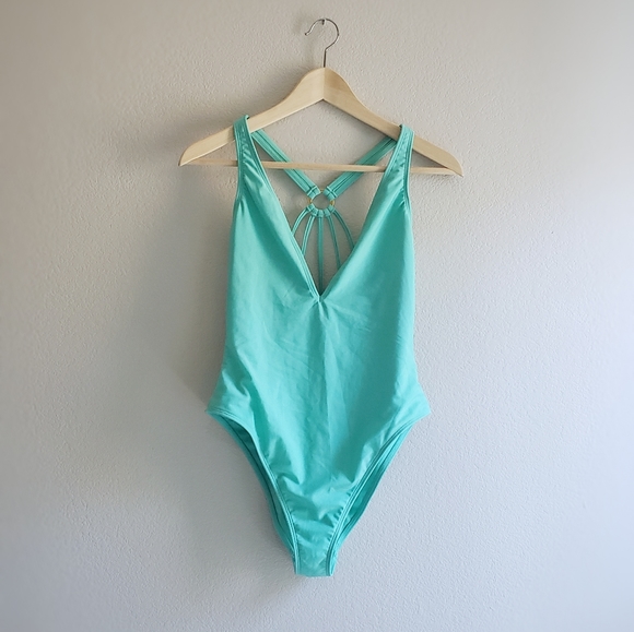 ASOS Other - ASOS One Piece Aqua Racerback bathing suit